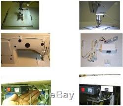 Yamata Lockstitch Industrial Sewing Machine Clutch Motor Lamp+Table Juki DDL8700