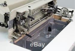 Yamata Lockstitch Industrial Sewing Machine Servo Motor+Table Juki DDL-8700