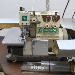 Yamato AZ Series Overlock 3-Thread High-Speed Sewing Machine with Sewing Table