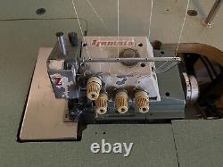 Yamato Z 361 5 thread Serger INDUSTRIAL SEWING MACHINE With Table